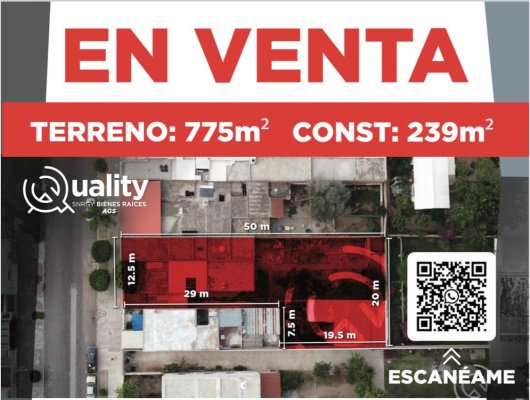 37 Av Gomez Morin, Aguascalientes, 20030, ,Terreno,Venta,Av Gomez Morin,1262